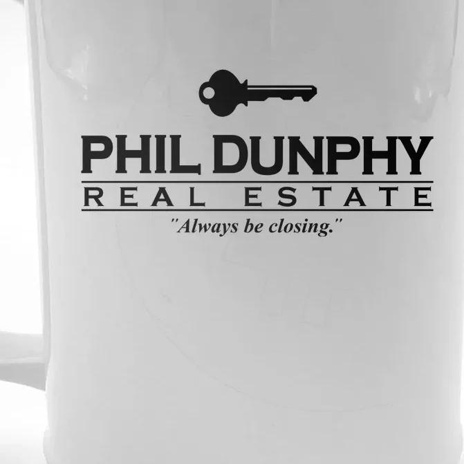 Phil Dunphy Real Estate Front & Back Beer Stein