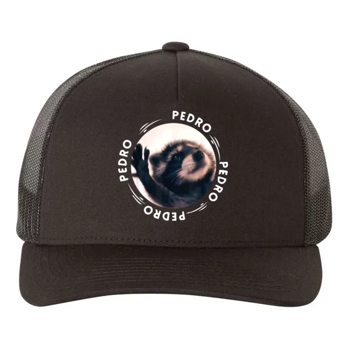 Pedro Dancing Raccoon Pedro Pedro Dancing Raccoon Meme Yupoong Adult 5-Panel Trucker Hat