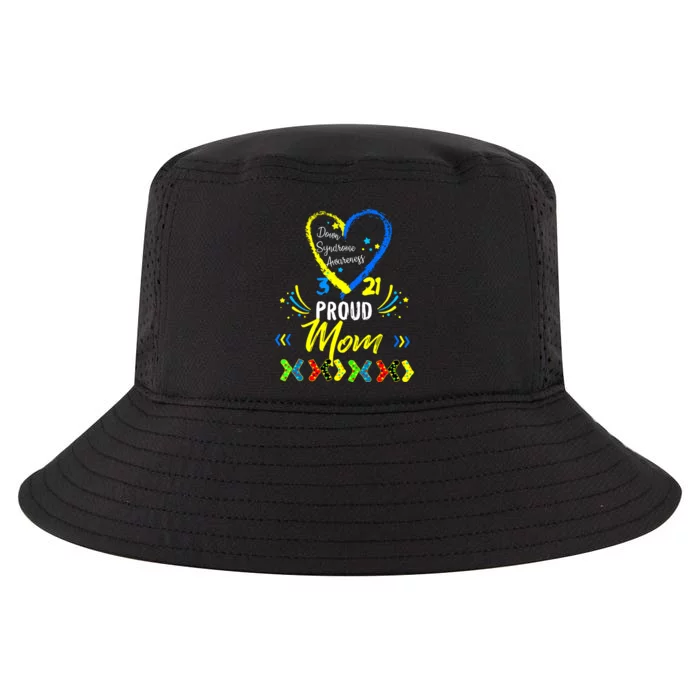 Proud Down Syndrome Mom Awareness Shirts Son Daughter Cool Comfort Performance Bucket Hat