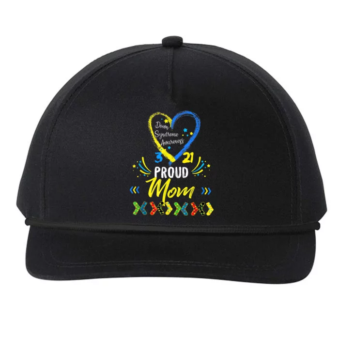 Proud Down Syndrome Mom Awareness Shirts, Son Daughter Snapback Five-Panel Rope Hat