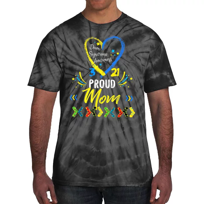 Proud Down Syndrome Mom Awareness Shirts, Son Daughter Tie-Dye T-Shirt