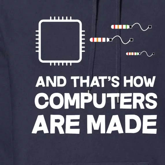 Programmer Developer Software Funny Computer Engineering Premium Hoodie