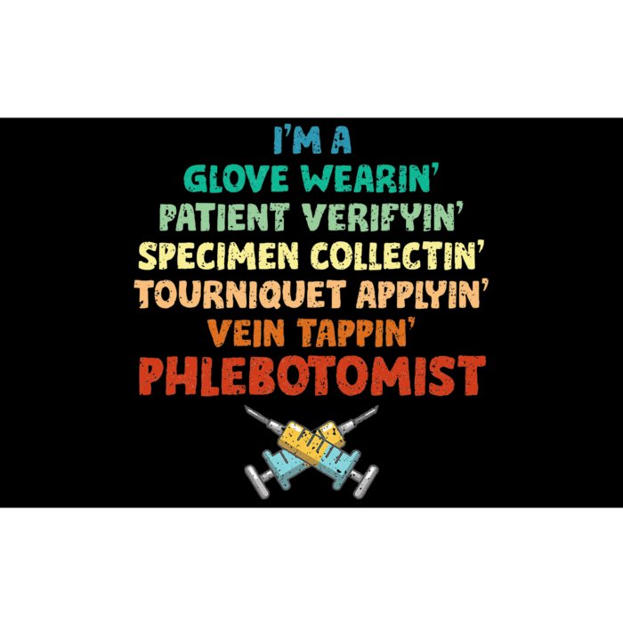 Phlebotomist Definition Syringe Nurse Phlebotomy Bumper Sticker