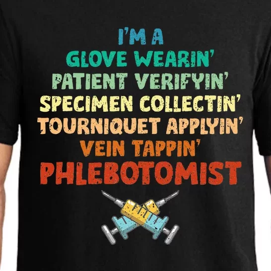 Phlebotomist Definition Syringe Nurse Phlebotomy Pajama Set