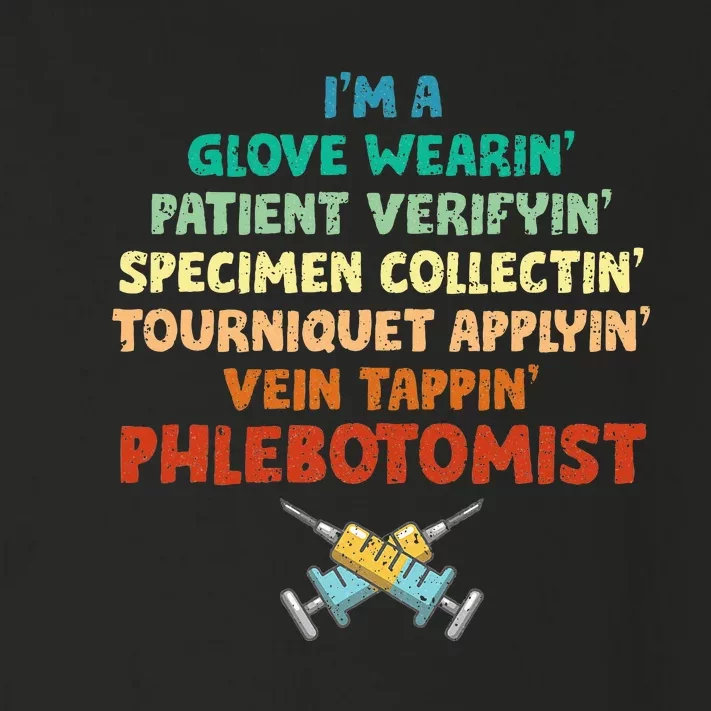 Phlebotomist Definition Syringe Nurse Phlebotomy Toddler Long Sleeve Shirt