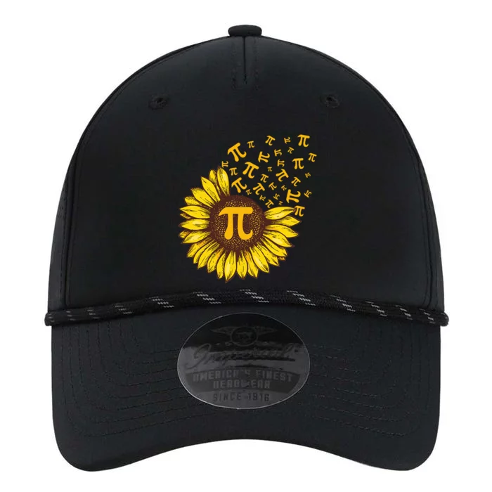 Pi Day Sunflower Floral Flower Performance The Dyno Cap