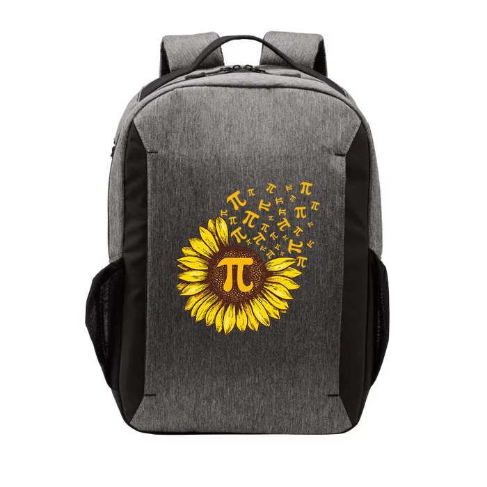 Pi Day Sunflower Floral Flower Vector Backpack