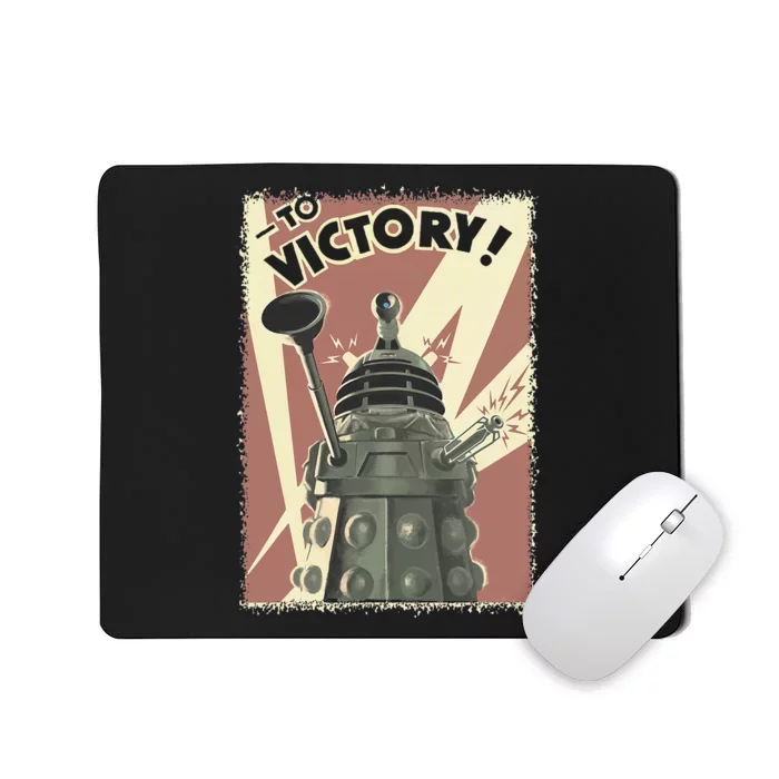 Propoganda Dalek Scifi Fan 60th Anniversary Mousepad