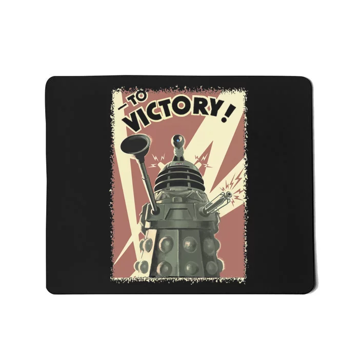 Propoganda Dalek Scifi Fan 60th Anniversary Mousepad