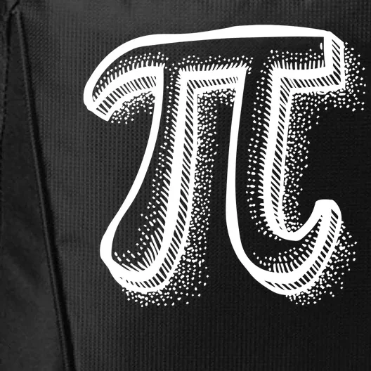 Pi Day Symbol City Backpack