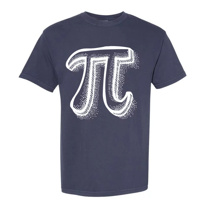 Pi Day Symbol Garment-Dyed Heavyweight T-Shirt