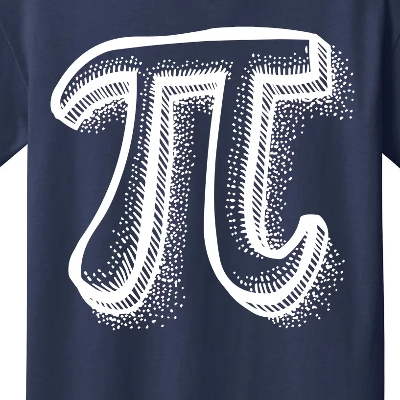 Pi Day Symbol Kids T-Shirt