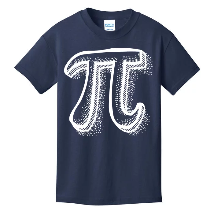 Pi Day Symbol Kids T-Shirt