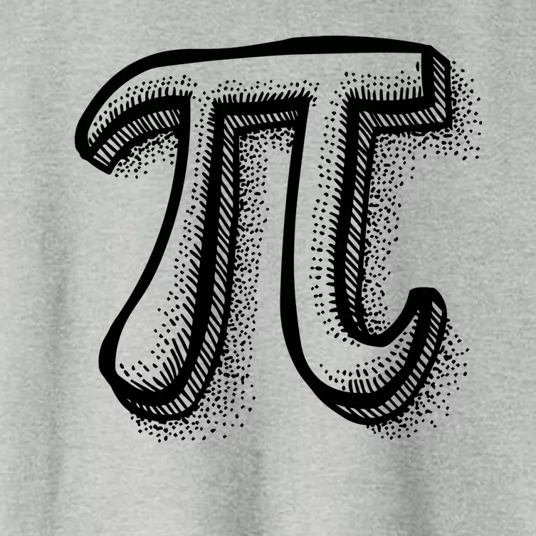 Pi Day Symbol Women's Crop Top Tee