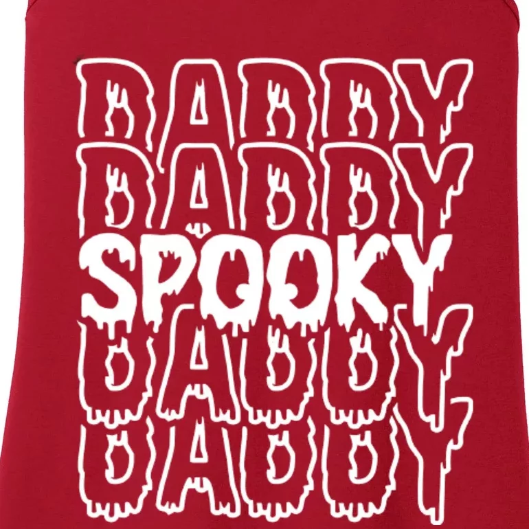 Pooky Daddy Spooky Dad Halloween Ladies Essential Tank