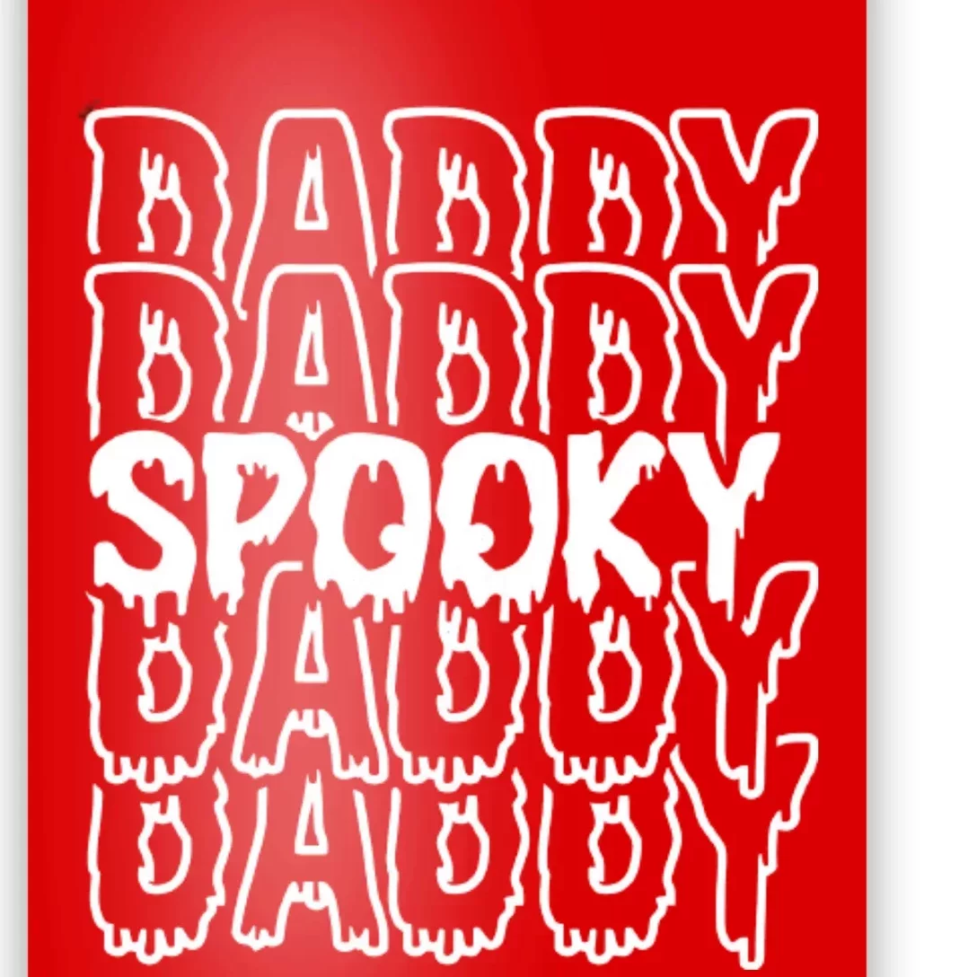 Pooky Daddy Spooky Dad Halloween Poster