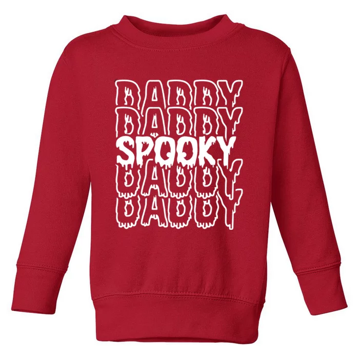 Pooky Daddy Spooky Dad Halloween Toddler Sweatshirt