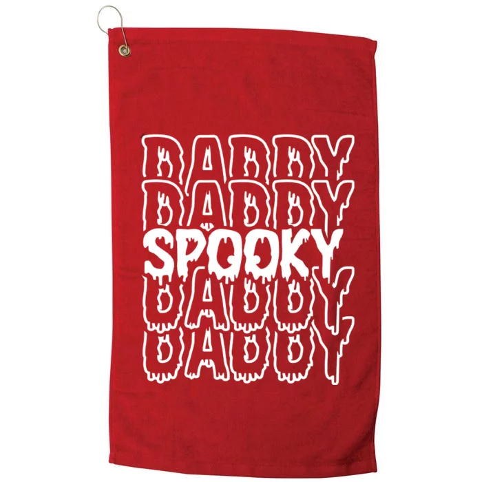 Pooky Daddy Spooky Dad Halloween Platinum Collection Golf Towel