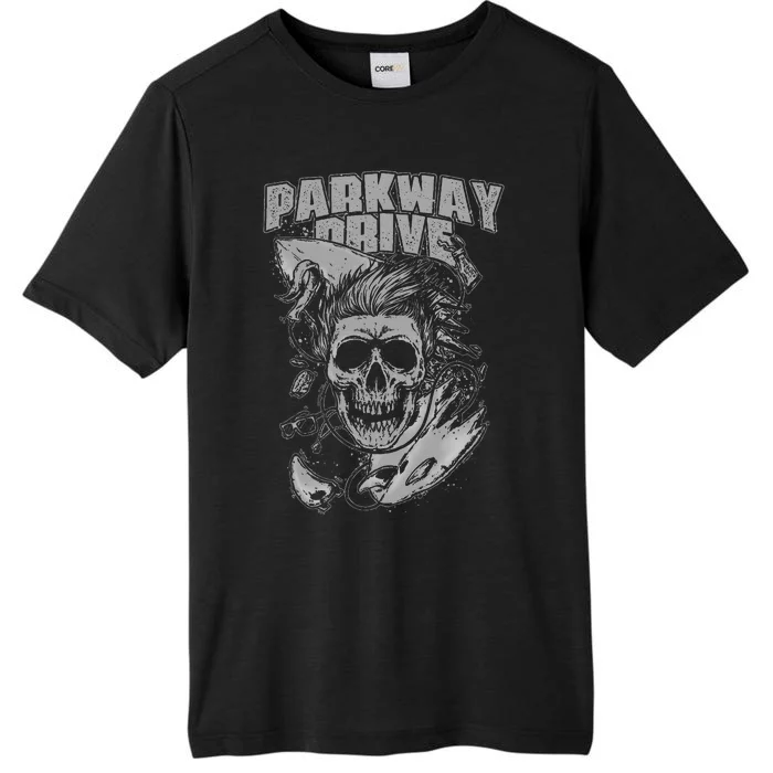 Parkway Drive Surfer Skull Black ChromaSoft Performance T-Shirt