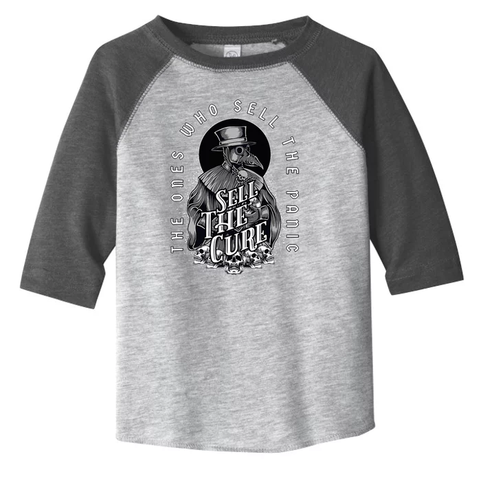 Plague Doctor Sell The Panic Sell The Cure Toddler Fine Jersey T-Shirt