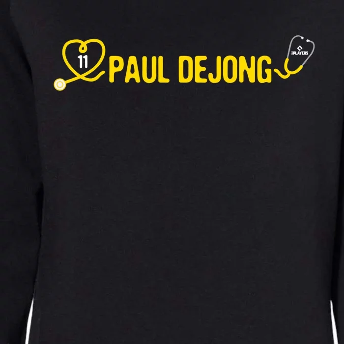 Paul Dejong St Louis Baseball Player Medical Student Doctor Gift Womens California Wash Sweatshirt