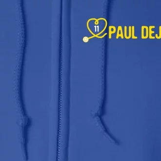 Paul Dejong St Louis Baseball Player Medical Student Doctor Gift Full Zip Hoodie