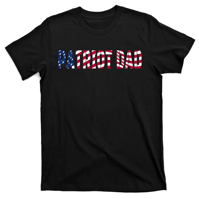 Patriot Dad Save The USA Constitution Fighter Tee American T-Shirt