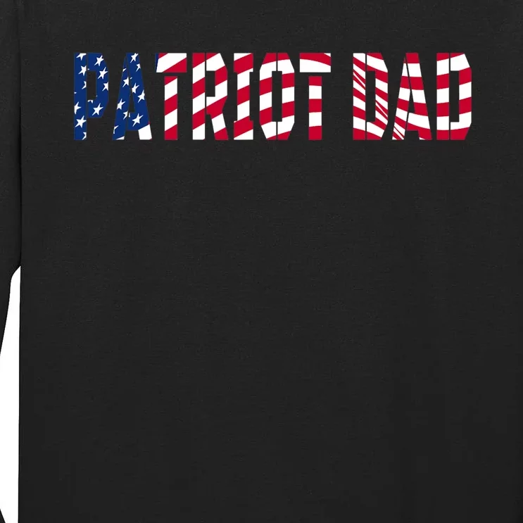 Patriot Dad Save The USA Constitution Fighter Tee American Tall Long Sleeve T-Shirt