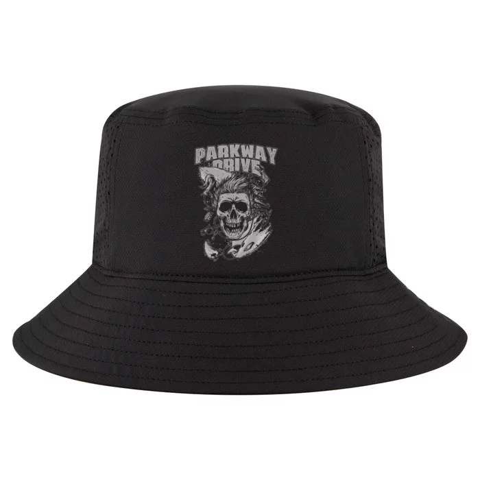 Parkway Drive Surfer Skull Black Cool Comfort Performance Bucket Hat