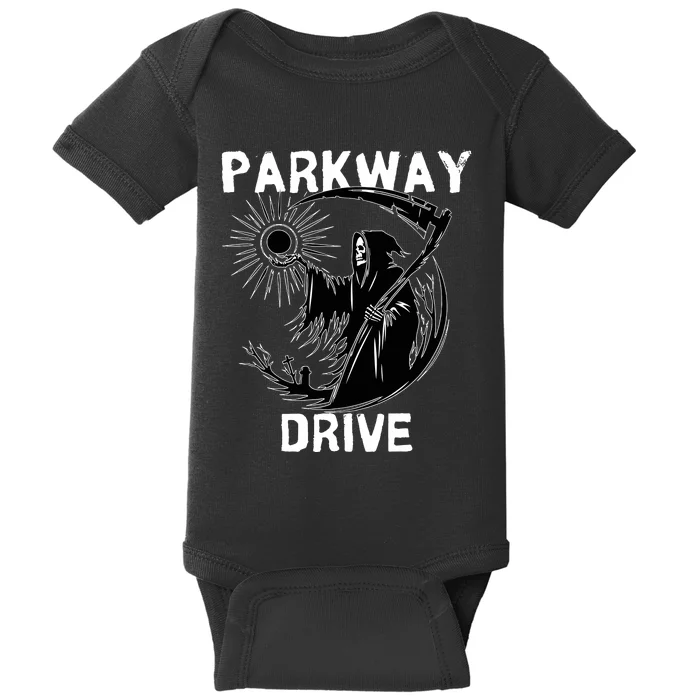 Parkway Drive Skull Baby Bodysuit