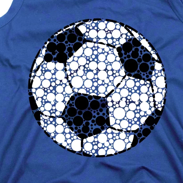 Polka Dots Soccer Ball Tank Top