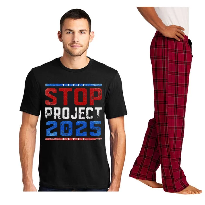 Pro Democracy Stop Project 2025 Election 2024 Pajama Set