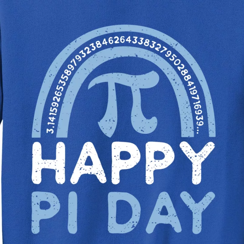 Pi Day Space Astronaut Happy Pi Day Math Space Teacher Gift Tall Sweatshirt