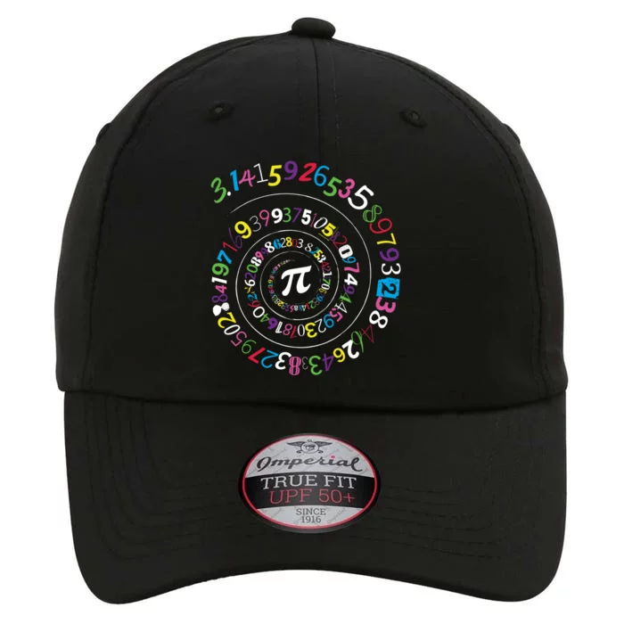 Pi Day Spiral Pi Color Numbers Teacher Student The Original Performance Cap