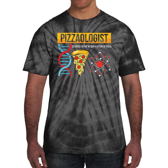 Pizzaologist Devoted To The In Depth Study Of Pizza Tie-Dye T-Shirt