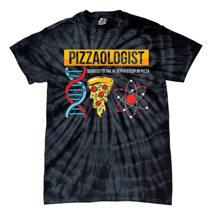 Pizzaologist Devoted To The In Depth Study Of Pizza Tie-Dye T-Shirt