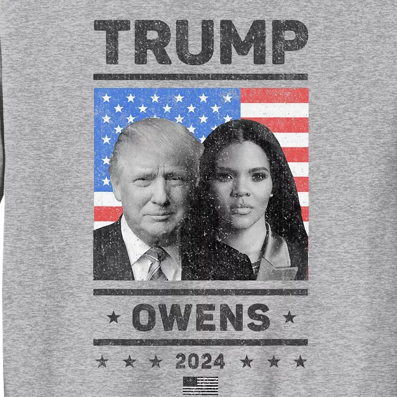 President Donald Trump And Vice President Candace Owens 2024 Tall Sweatshirt