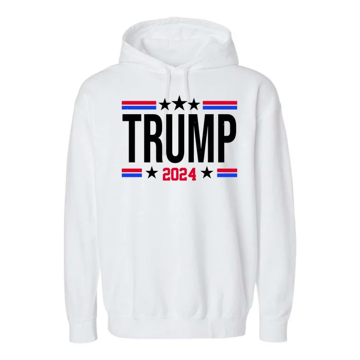 Pro Donald Trump 2024 Usa Election Garment-Dyed Fleece Hoodie