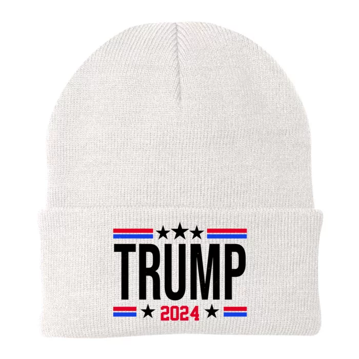 Pro Donald Trump 2024 Usa Election Knit Cap Winter Beanie