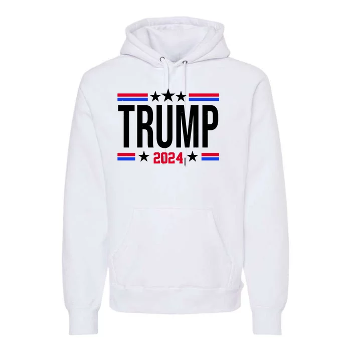 Pro Donald Trump 2024 Usa Election Premium Hoodie