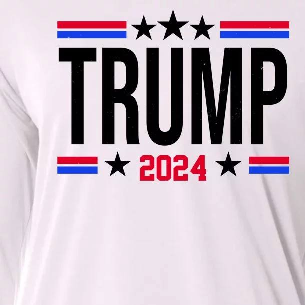 Pro Donald Trump 2024 Usa Election Cooling Performance Long Sleeve Crew