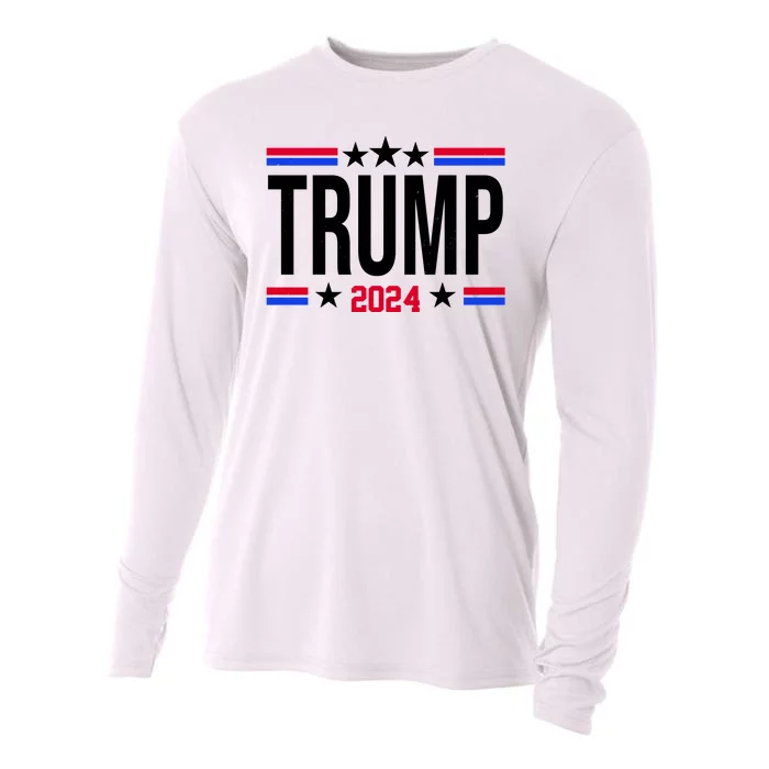 Pro Donald Trump 2024 Usa Election Cooling Performance Long Sleeve Crew