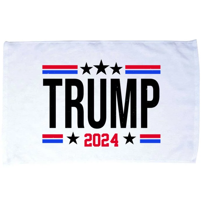 Pro Donald Trump 2024 Usa Election Microfiber Hand Towel