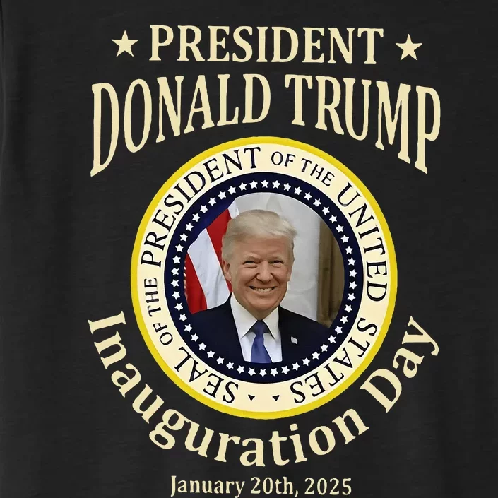 President Donald Trump 47th Inauguration Day 2025 20th ChromaSoft Performance T-Shirt