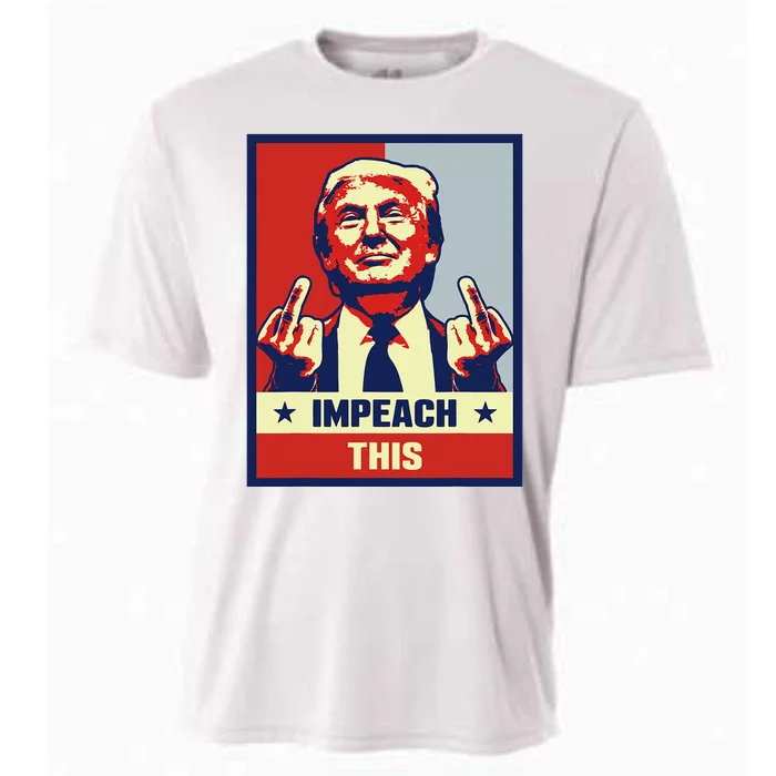 Pro Donald Trump Gifts Republican Conservative Impeach This Cooling Performance Crew T-Shirt