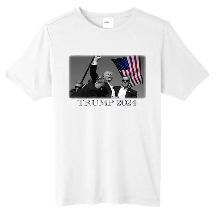 President Donald Trump 2024 Failed Attempt Usa Patriotic ChromaSoft Performance T-Shirt