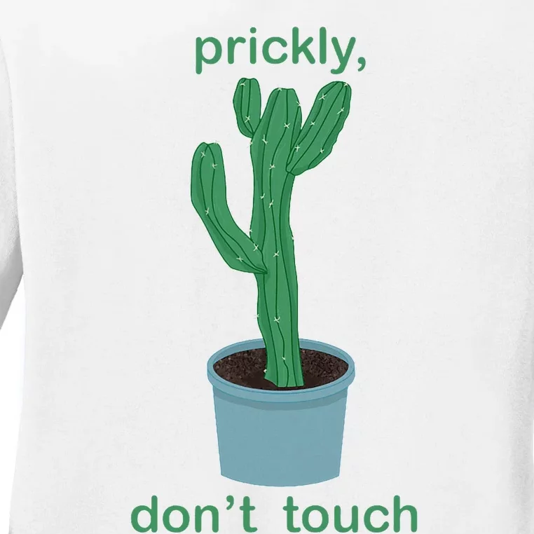 Prickly DonT Touch Ladies Long Sleeve Shirt