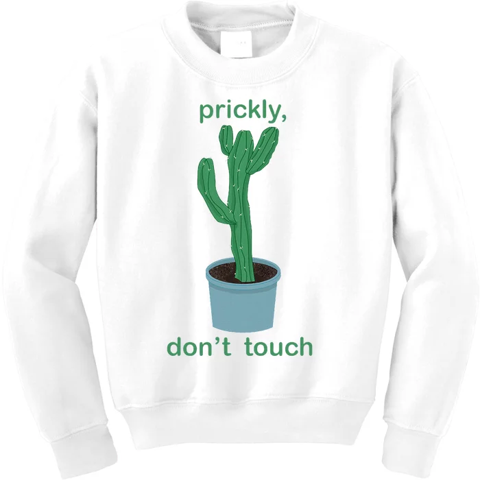 Prickly DonT Touch Kids Sweatshirt