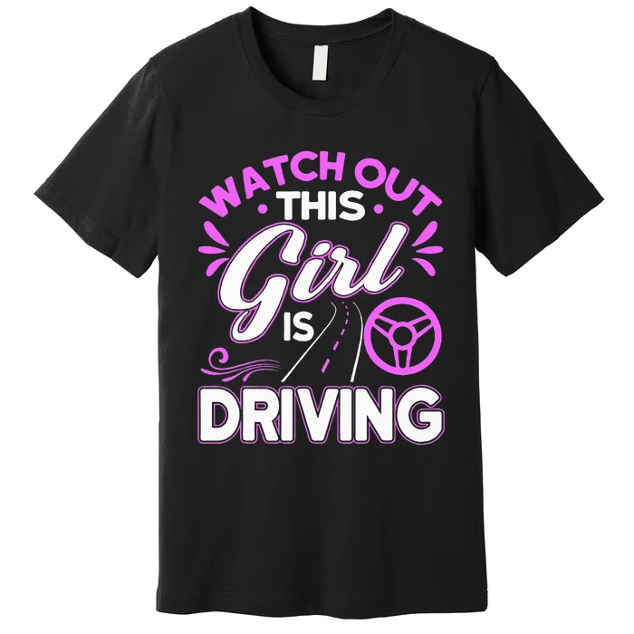 Passed Drivers Test New Driving License Congratulations Teen Premium T-Shirt