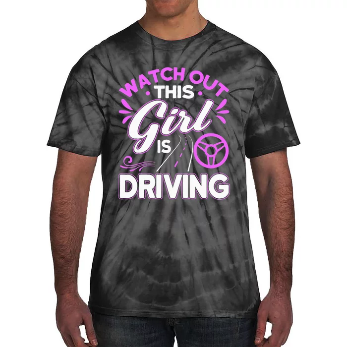 Passed Drivers Test New Driving License Congratulations Teen Tie-Dye T-Shirt